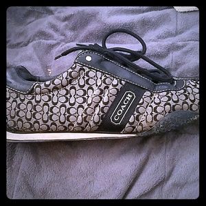 Coach sneakers rarely used